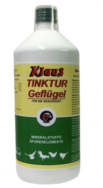 Klaus Tinktur Geflügel 1000 ml