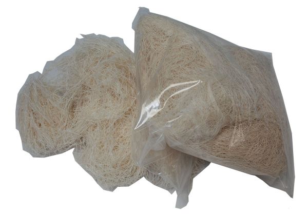 Nistmaterial Scharpie (cotton natural) - 1000gr.