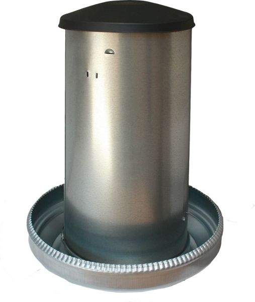 Feeder for poultry - galvanized - (42kg)