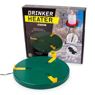 Produktbild von Tränkenwärmer Hemel Ohne Thermostat – Ø 25 Cm, 17 Watt, Edelstahl Heizplatte