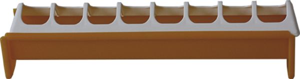 Futtertrog für Küken - mit Fressplatzeinteilung (30 x 5 cm)