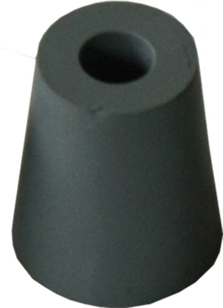 Rubber stopper for rabbit bottles, conical - big