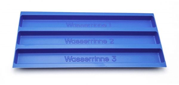 Wasserrinnen-Einsatz blau für Modellserie 3000