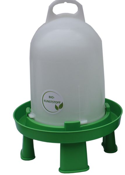 Geflügeltränke mit Füßen 5,5 l FS-Grüne Linie