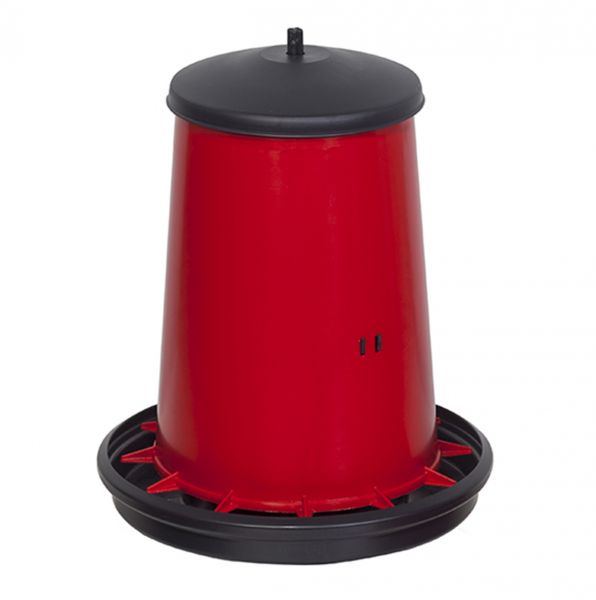 Feeder for poultry - plastic - (approx.12-15 kg)