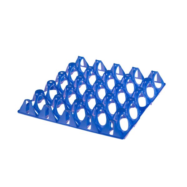 Eierhorde -Eierwabe für 20 Puten-Gänseeier, 300x300 mm Blau