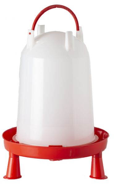 Poultry drinker with feet (10 l)