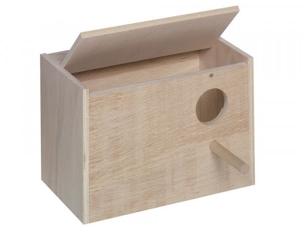 Nistkasten für Wellensittiche, 23 x 14,5 x 16 cm