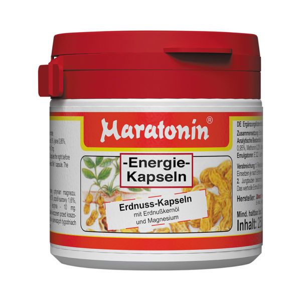 Maratonin - Energie-Kapseln 250 Stck. Erdnuss-Kapseln