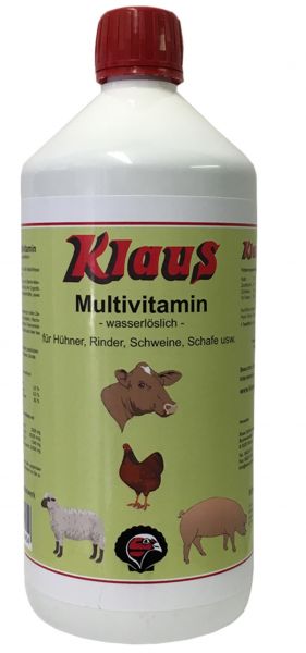 Multivitamin for hens, cows, pigs etc. (1000ml)