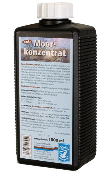 Backs Moor Konzentrat (1000ml)