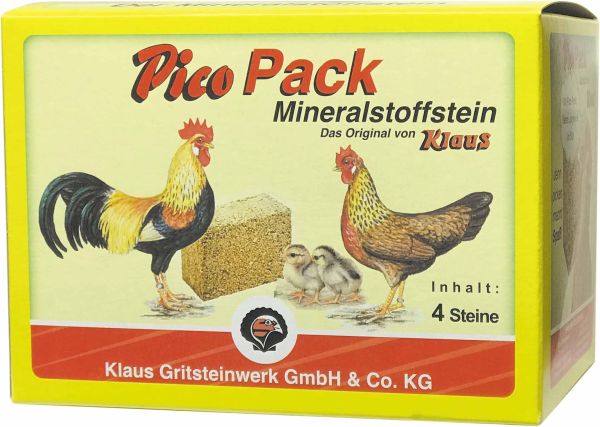 Pico-Pack Mineralstoffstein (4x1kg)