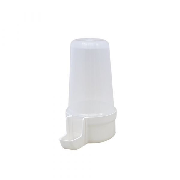 Fontäne mit flachem Fuß, 70 ml, milchig