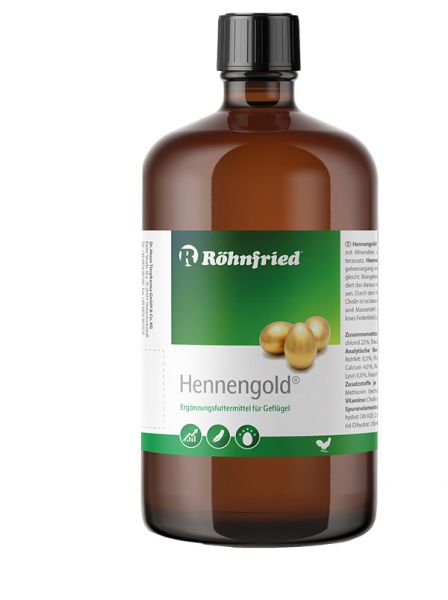 Hennengold - Mineralfutter flüssig (1000ml)