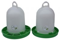 Set of feeder (4 kg) and drinker (5,5 l) - BIO plastic 