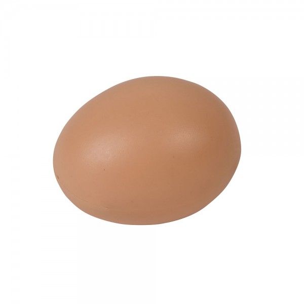 Eier Kunststoff Braun Hühnereier 53 mm