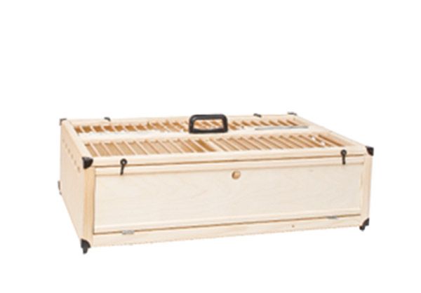 Carrier box for pigeons