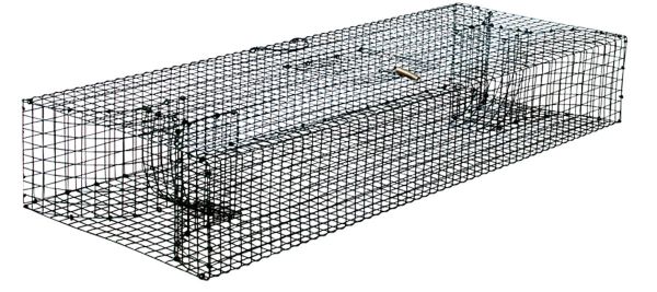 Muskrat trap (100 x 34 x 16 cm) - wire mesh