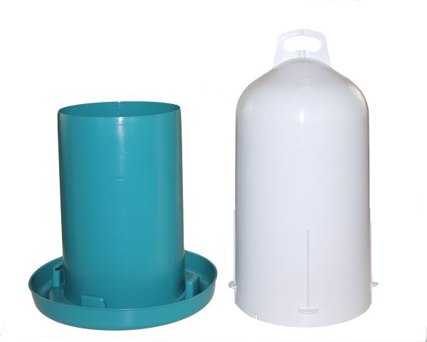 Poultry drinker (12 l) - turquoise