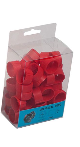 Plastic clip rings (25 mm) - 50 pcs.