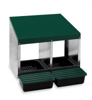 Legenest aus Metall und Kunststoff (2 Abteile) Legenest aus Metall und Kunststoff (2 Abteile)