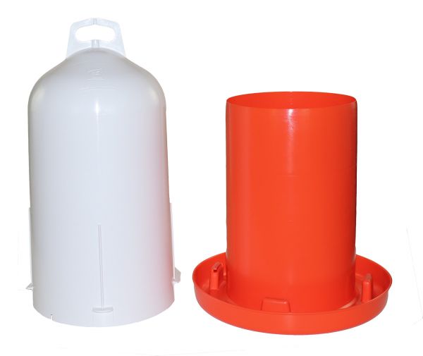 Poultry drinker (12 l) - orange