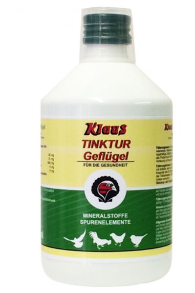 Klaus Tinktur für Geflügel (500ml)