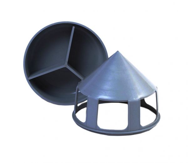 Gritkasten 3 teilig 2 Liter ( Grau )