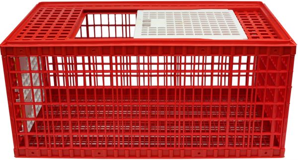 Transport crate for poultry