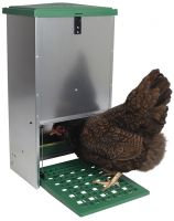 Vorschau: Futterautomat mit Trittbrett 12 kg Vorschau: Futterautomat mit Trittbrett 12 kg