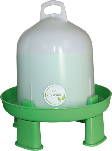 Doppelzylindertränke (6L) mit Standfüßen !br! (6 l - 12 l) Bio-Kunststoff