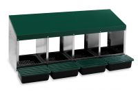 Legenest aus Metall und Kunststoff (4 Abteile) Legenest aus Metall und Kunststoff (4 Abteile)